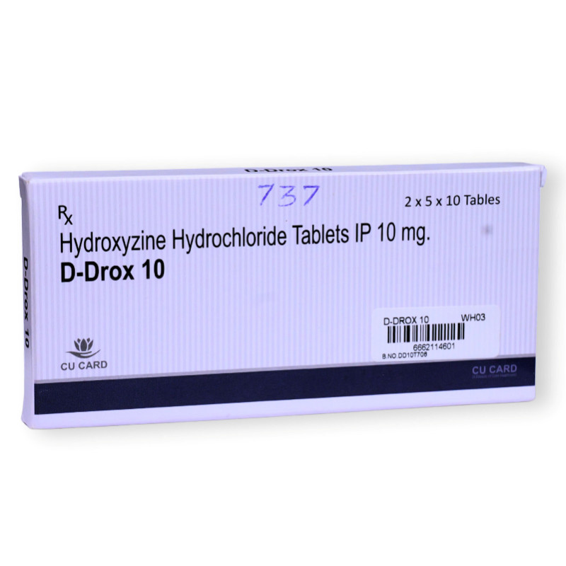 Hydroxyzine Hydrochloride 10 Mg