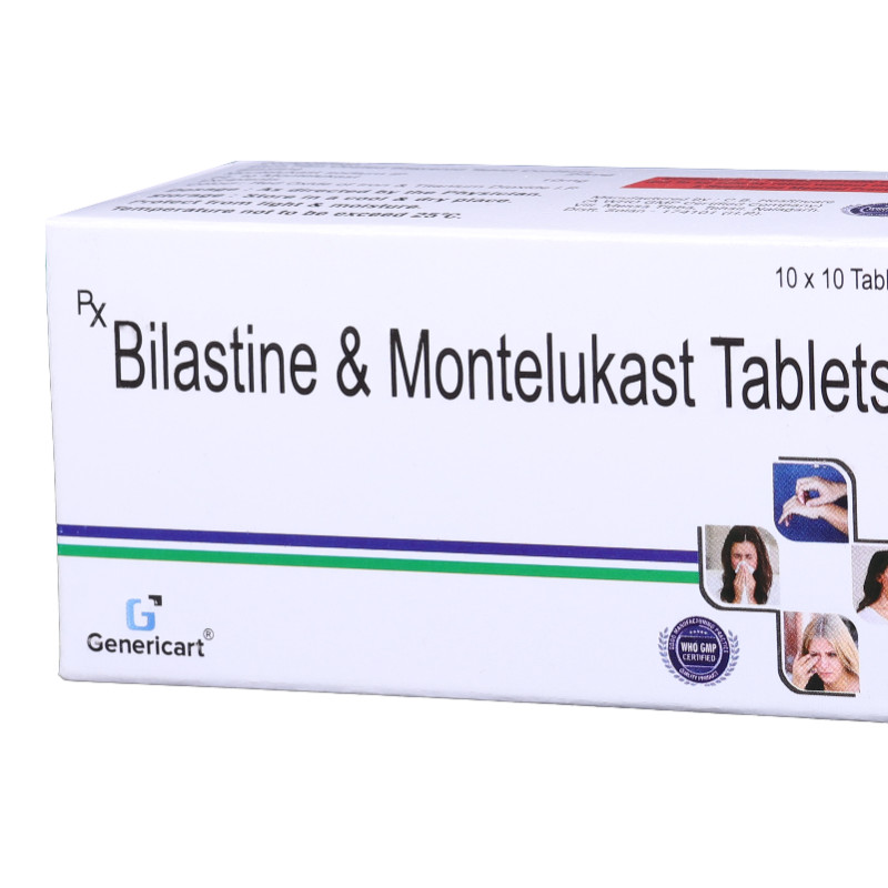 Montelukast 10 Mg + Bilastine 20 Mg