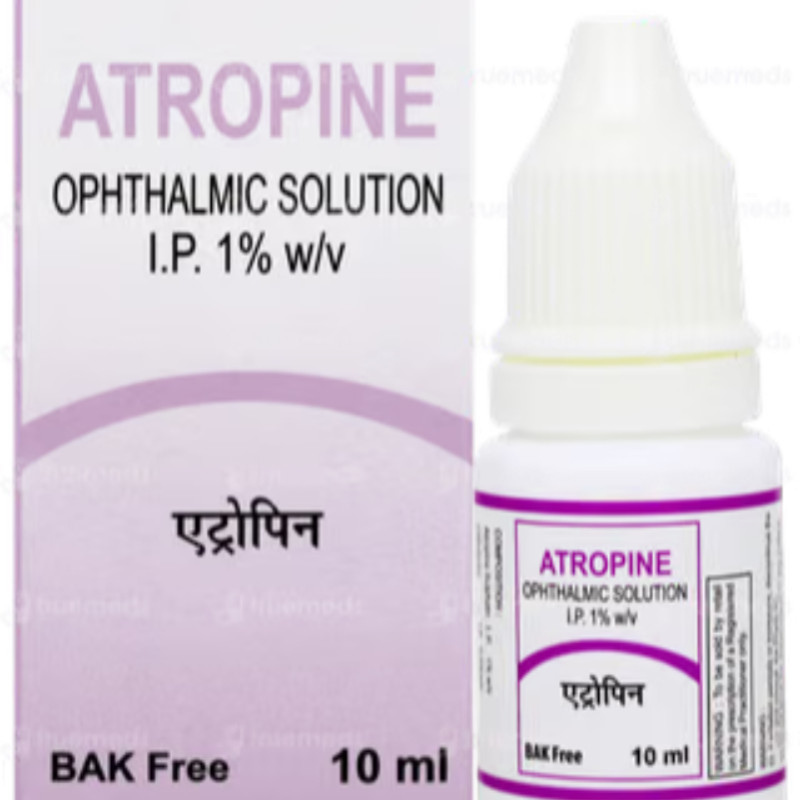 Atropine Sulphate 1 % W/v Eye/ Ear/nose Drop