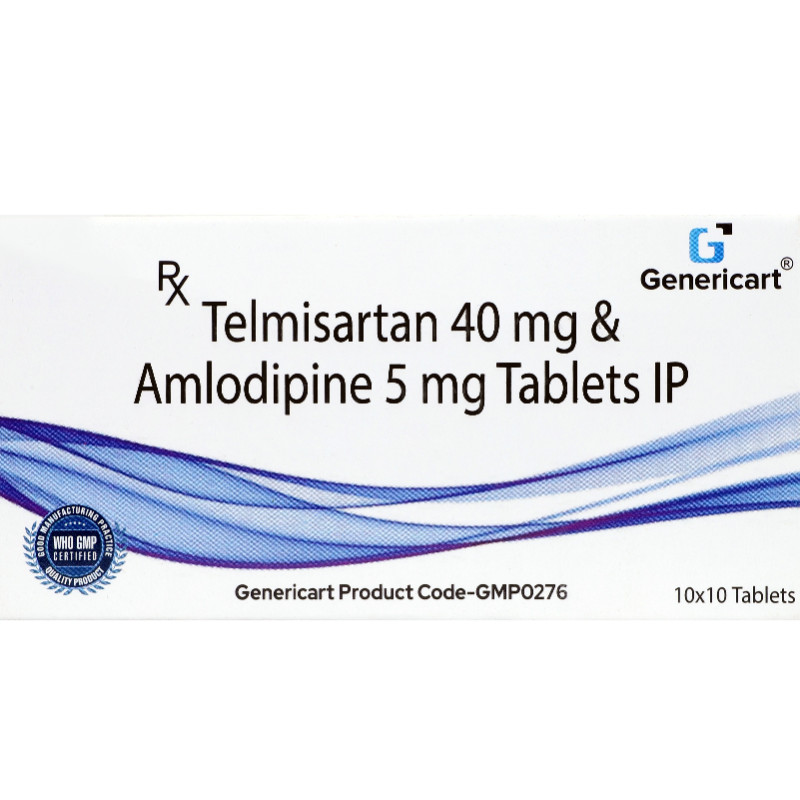 Telmisartan 40 Mg + Amlodipine 5 Mg