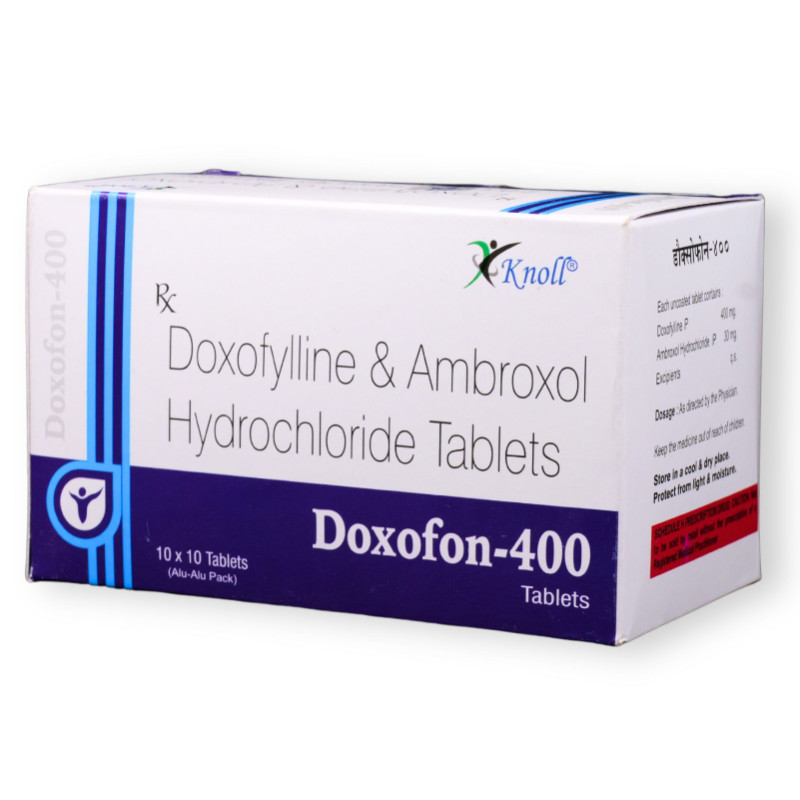 Doxofylline 400 Mg + Ambroxol Hydrochloride 30 Mg Tablet
