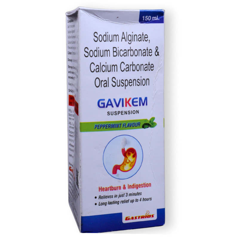 Sodium Alginate 250 Mg+sodium Bicarbonate 133.5 Mg+calcium Carbonate 80 Mg