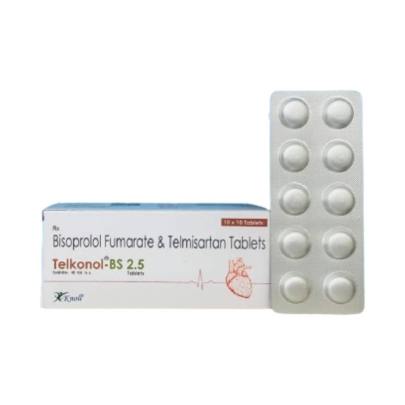 Bisoprolol Fumarate 2.5 Mg + Telmisartan 40 Mg