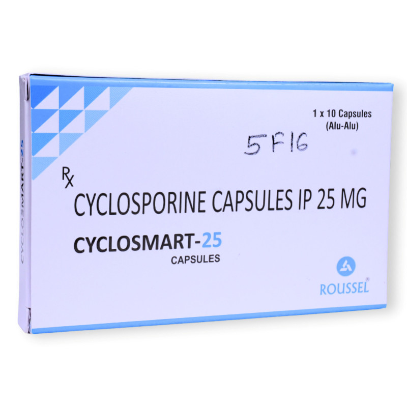 Cyclosporine 25 Mg Capsule