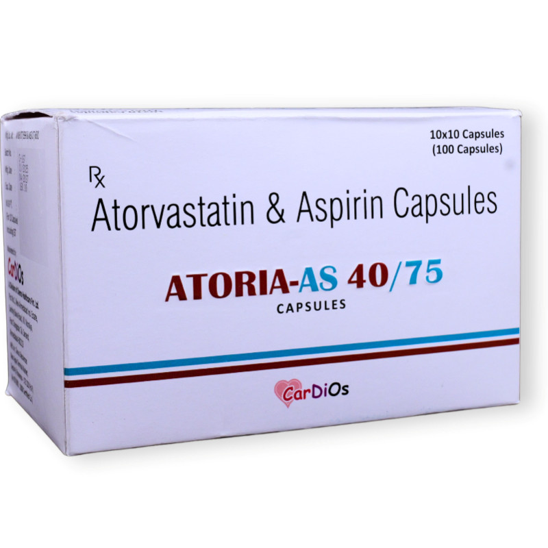Atorvastatin 40 Mg + Aspirin 75 Mg