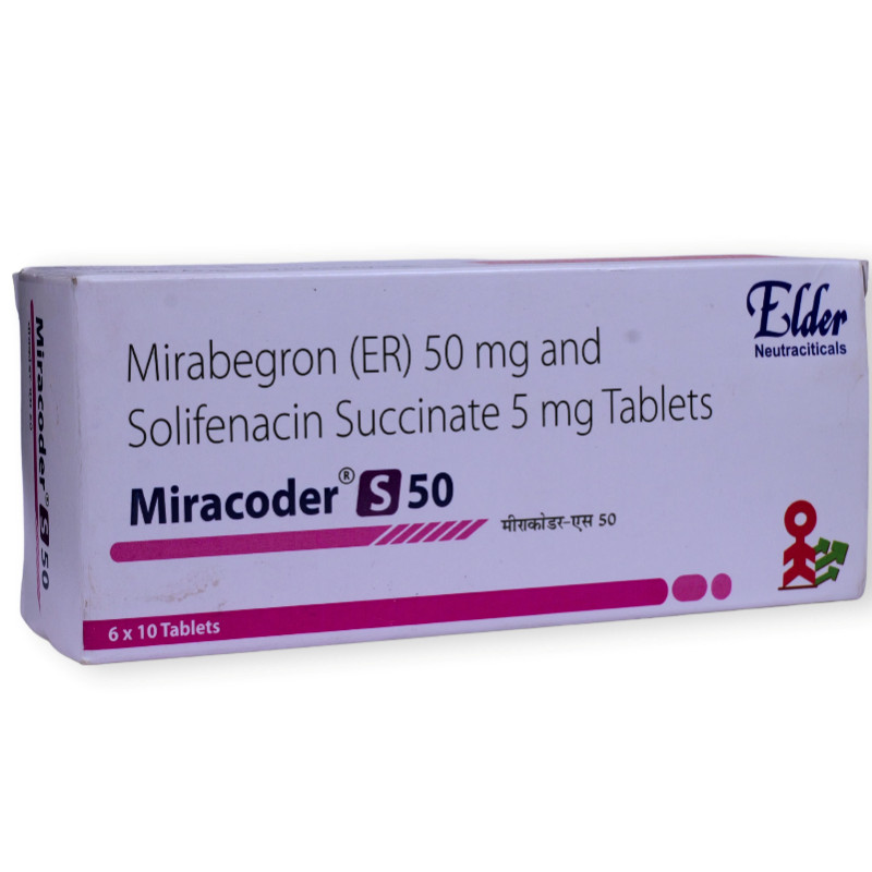 Mirabegron Er 50 Mg + Solifenacin Succinate 5 Mg