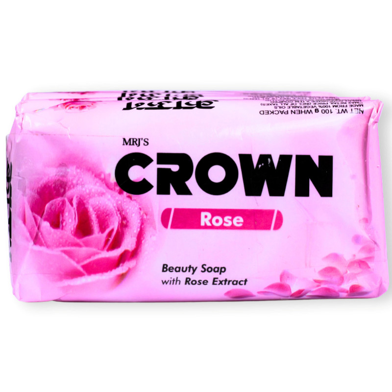 Crown Beauty Rose Offer Pack Soap