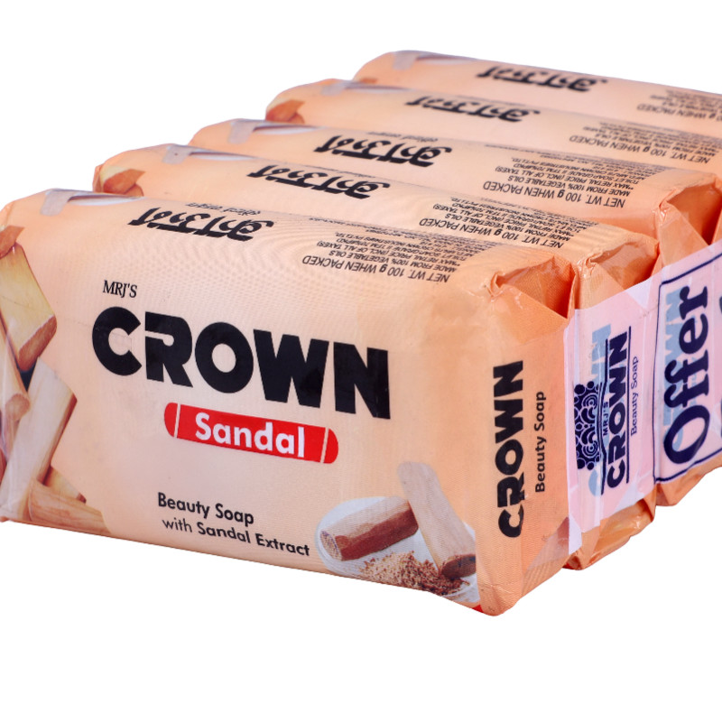 Crown Beauty Sandal Offer Pack Soap