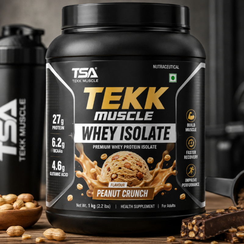 Tsa Tekk Muscle Whey Isolate (peanute Crunch)