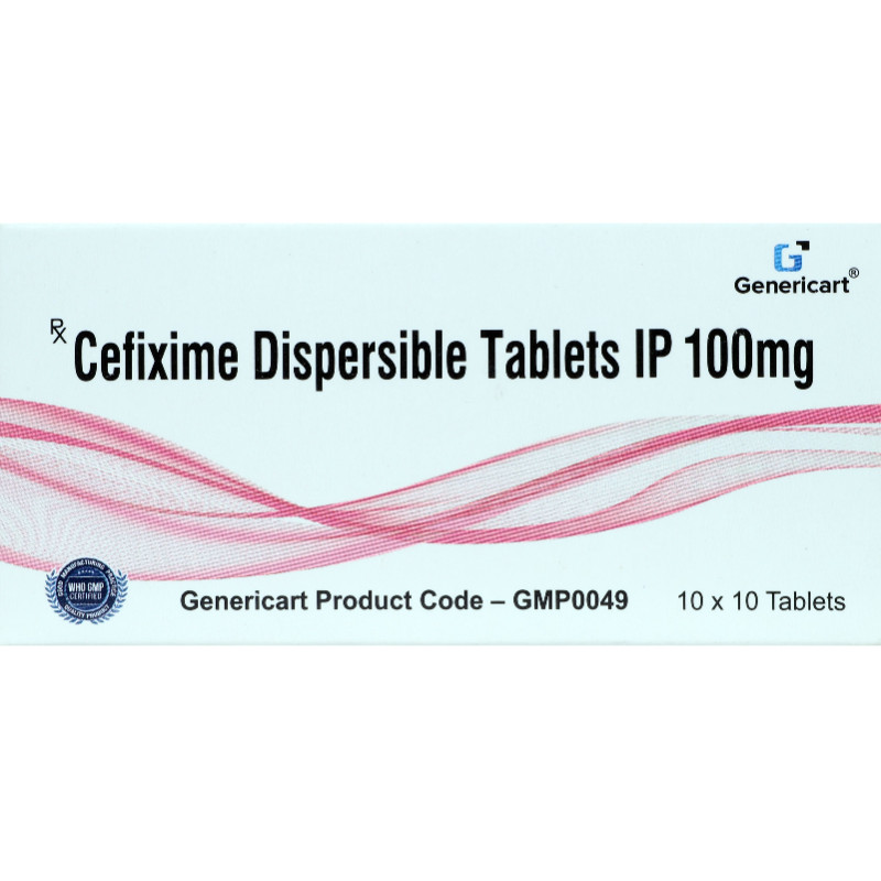 Cefixime 100 Mg Tablet