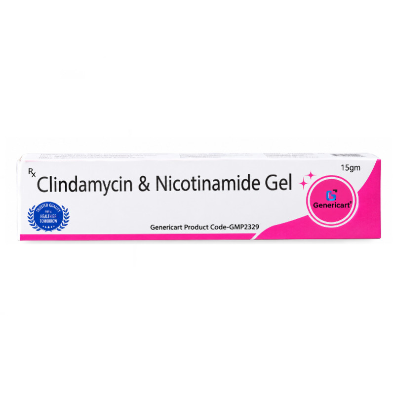 Clindamycin 1% W/w + Nicotinamide 4% W/w Gel
