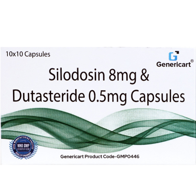 Dutasteride 0.5 Mg + Silodosin 8 Mg