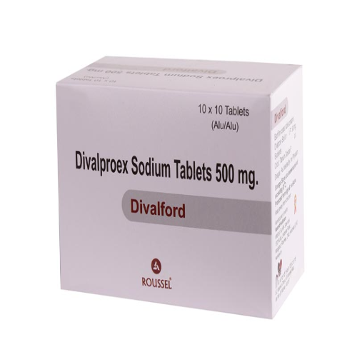 DIVALPROEX SODIUM 500 MG