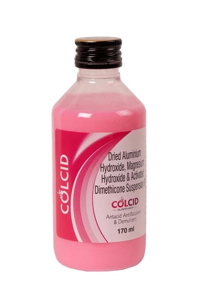 ALUMINIUM HYDROXIDE 250 MG + DIMETHICONE 50 MG + MAGNESIUM HYDROXIDE 250 MG /5ML