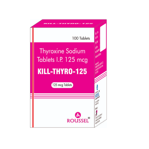 THYROXINE SODIUM 125 MCG
