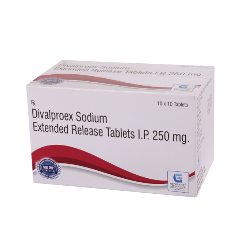 DIVALPROEX SODIUM ER 250 MG