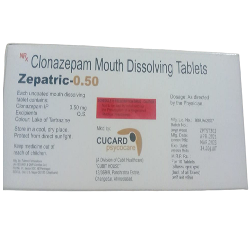 CLONAZEPAM 0.50 MG MD