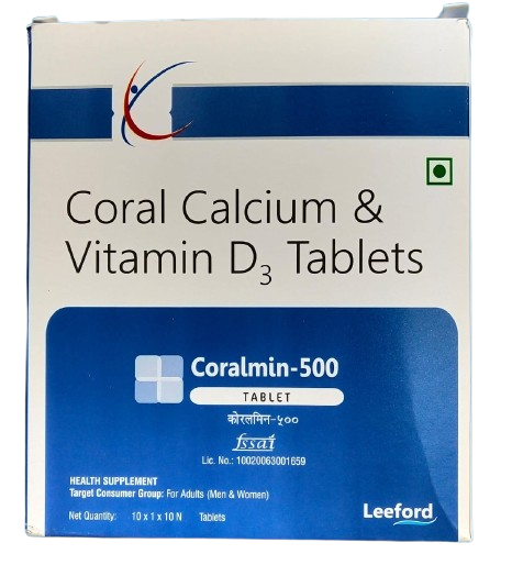 ELEMENTAL CALCIUM 500 MG +  VITAMIN D3 400 IU
