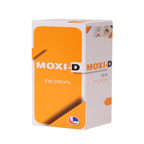 Moxifloxacin 0.5% W/v + Dexamethasone 0.05% W/v