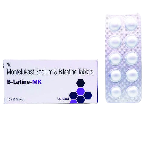 Montelukast 10 Mg + Bilastine 20 Mg