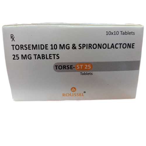 TORSEMIDE 10 MG + SPIRONOLACTONE 25 MG