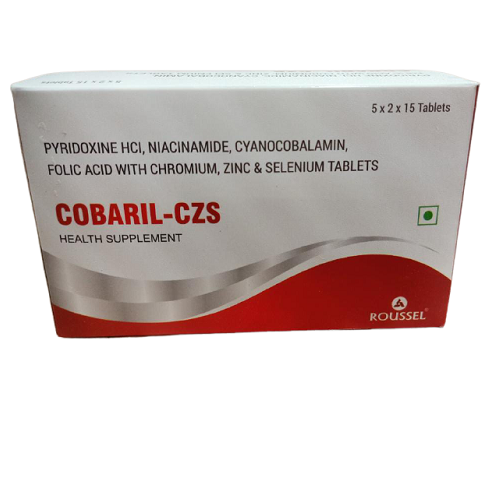 Niacinamide 18 Mg + Zinc 12 Mg + Pyridoxine Hydrochloride 2 Mg + Folic Acid 100 Mcg + Selenium 40 Mcg + Chromium 31.1 Mcg + Cyanocobalamin 1 Mcg