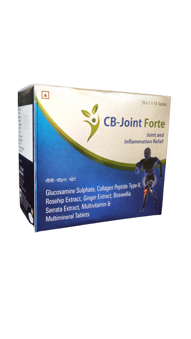 Glucosamine 500 Mg + Collagen Peptide Type-ii 200mg + Rosehip Extract 5% 100 Mg + Ginger Extract 10 Mg + Boswellia Extract 2 Mg + Vitamin D3 200 Iu + Vitamin B12 1 Mcg + Zinc 5 Mg + Copper 1 Mcg + Sodium Hyaluronate 30 Mg