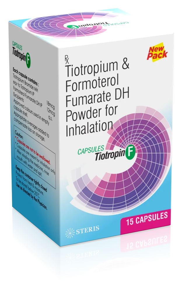 Tiotropium Bromide Mh 18mcg + Formotrtol Fumarate Dh 12mcg