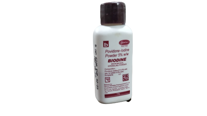 POVIDONE IODINE( 5%  POWDER)