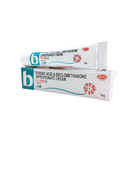 Fusidic Acid 0.20% W/w & Beclomethasone Dipropionate 0.10 W/w Cream