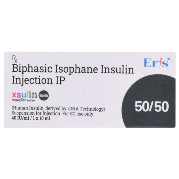 Insulin Isophane/nph 50% + Human Insulin/soluble Insulin 50%
