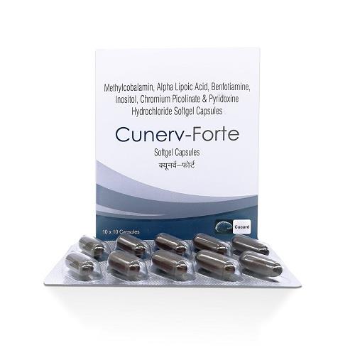 Methylcobalamin 1500 Mcg + Alpha Lipoic Acid 100 Mg + Benfotiamine 150 Mg + Inositol 100 Mg + Chromium Picolinate 200 Mcg + Pyridoxine Hydrochliride (vit B6) 3 Mg