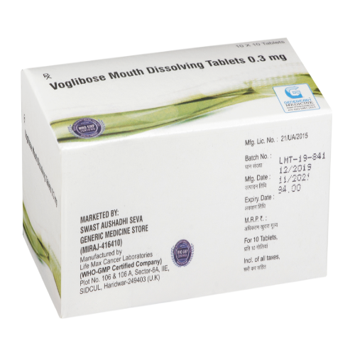 Voglibose 0.3 Mg Mouth Dissolving