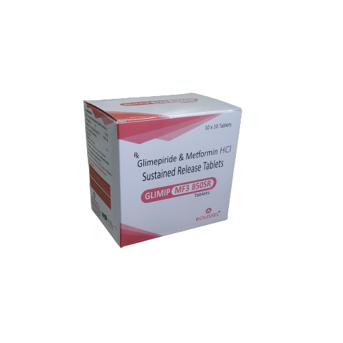 Glimepiride 3 Mg +metformin Hcl 850 Mg Sr