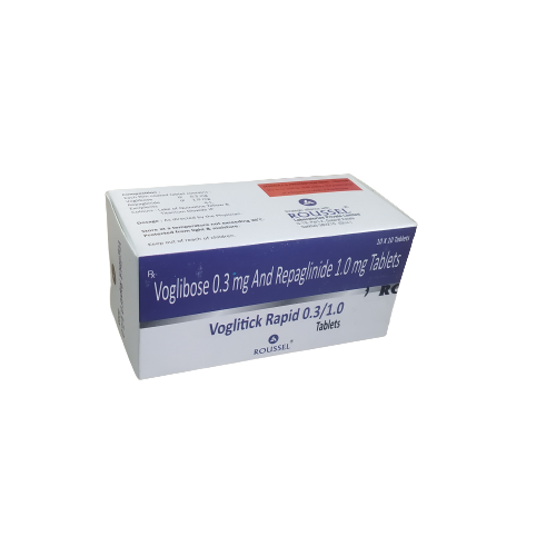 Voglibose 0.3mg + Repaglinide 1 Mg