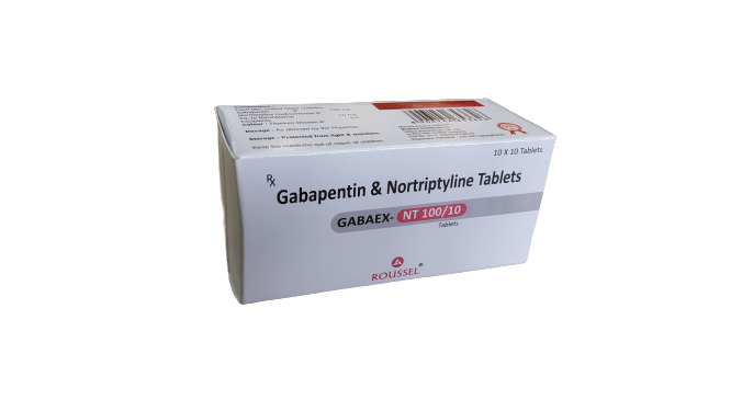 Gabapentin Ip 100 Mg + Nortriptyline Hcl Ip 10 Mg