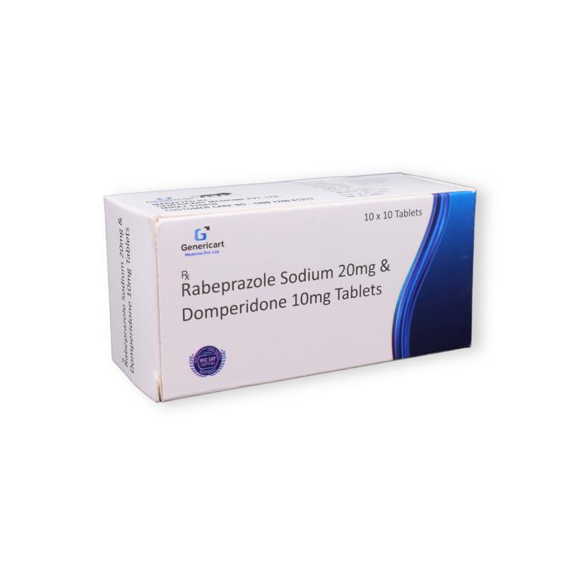 Rabeprazole 20 Mg + Domperidone 10 Mg