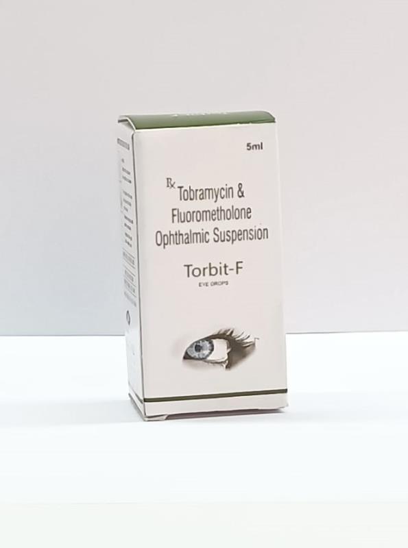 Fluorometholone 0.1 % W/v + Tobramycin Sulfate 0.3 % W/v
