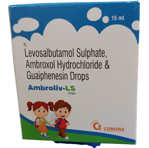 Levosalbutamol 1 Mg + Ambroxol 30 Mg + Guaifenesin 50 Mg / 5 Ml