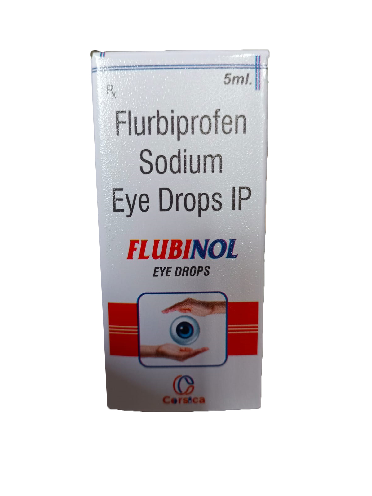 Chloramphenicol 0.5% W/v + Flurbiprofen 0.03% W/v