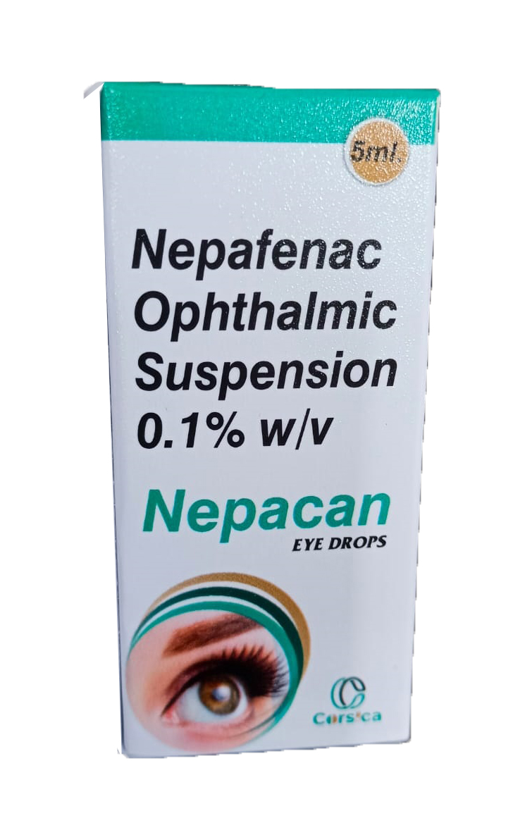 Nepafenac 0.1% W/v