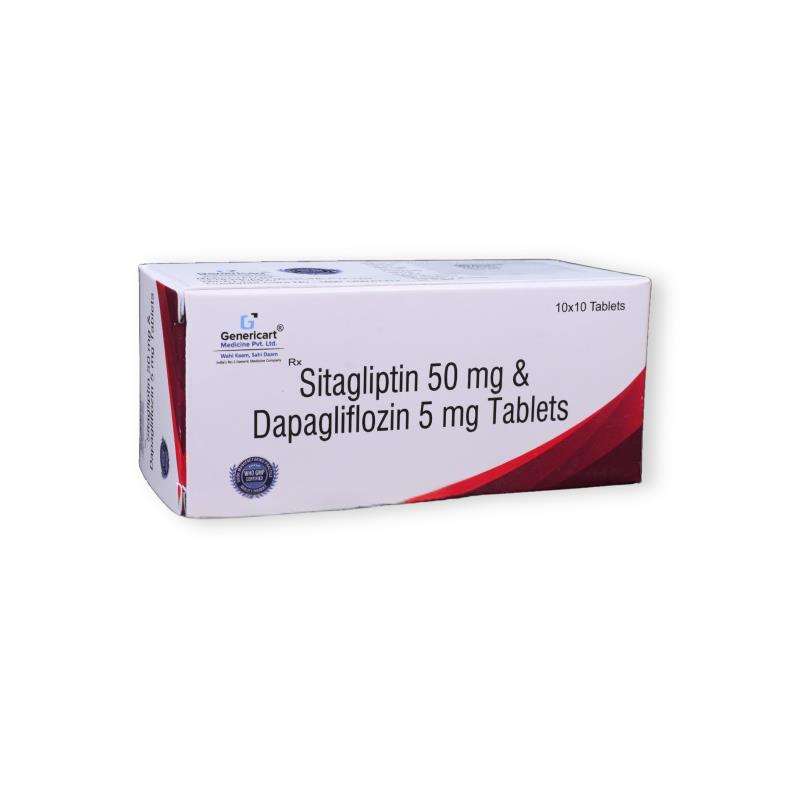 Sitagliptin 50 Mg + Dapagliflozin 5 Mg