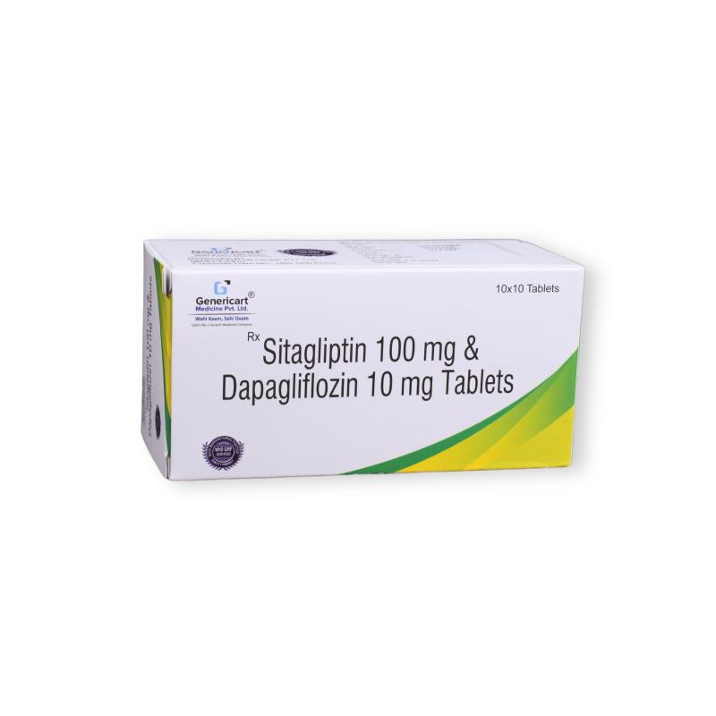 Sitagliptin 100 Mg + Dapagliflozin 10 Mg