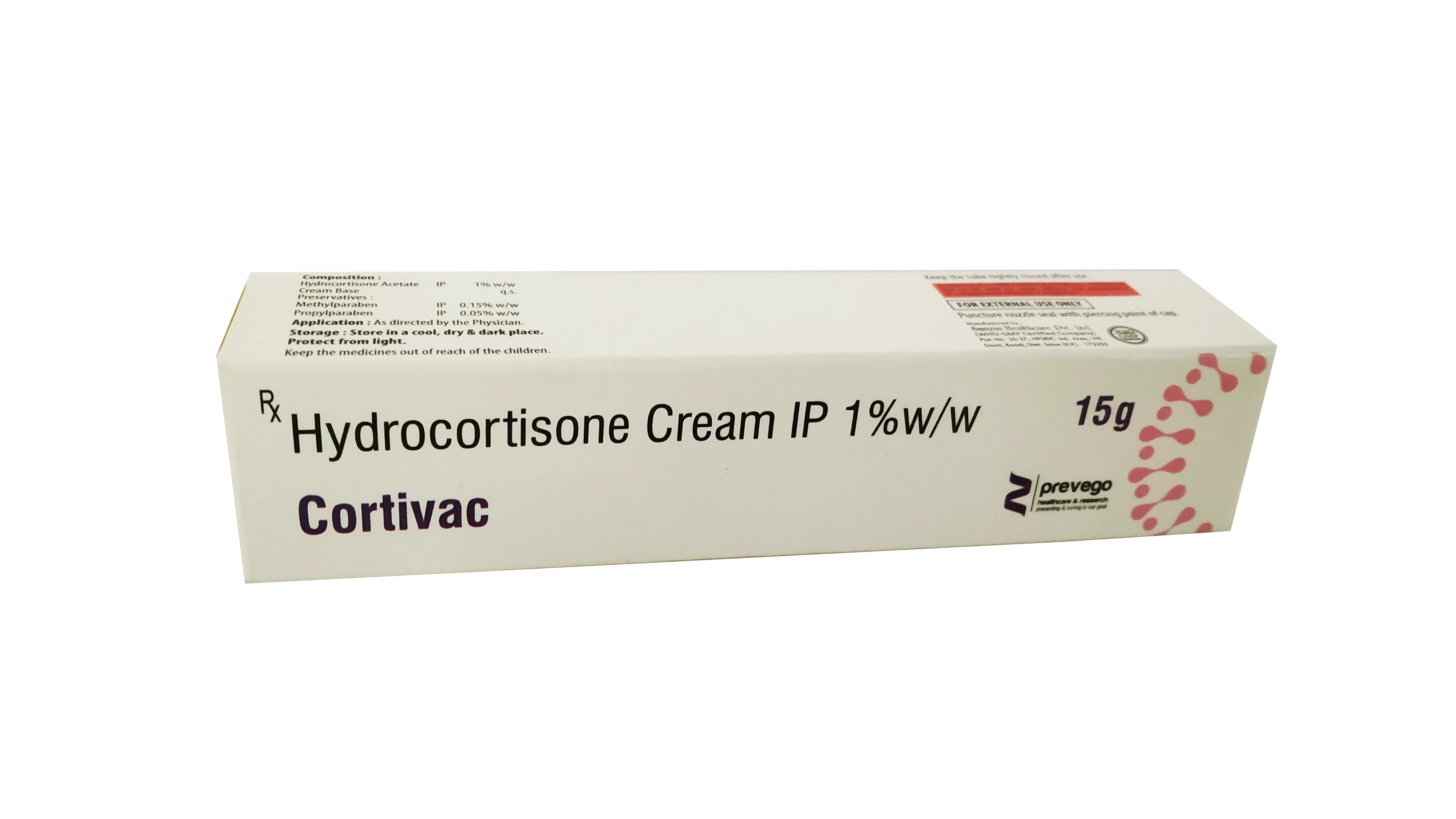 Hydrocortisone 1%w/w
