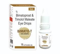 BIMATOPROST 0.03% W/V + TIMOLOL 0.5% W/V