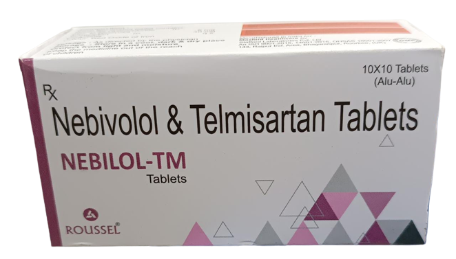 Nebivolol Hydrochloride 5 Mg + Telmisartan 40 Mg