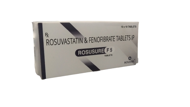Rosuvastatin 5 Mg + Fenofibrate 160 Mg