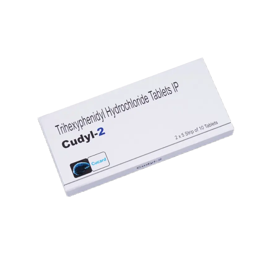 Trihexyphenidyl Hydrochloride 2 Mg