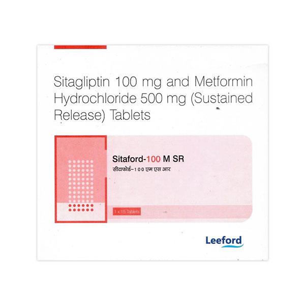Sitagliptin 100 Mg + Metformin Hcl Sr 500 Mg