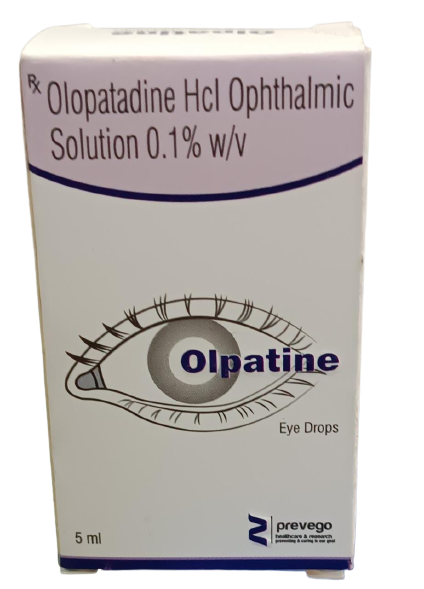 OLOPATADINE HCL 0.1 % W/V  + CHLORIDE SOLUTION 0.01 % V/V
